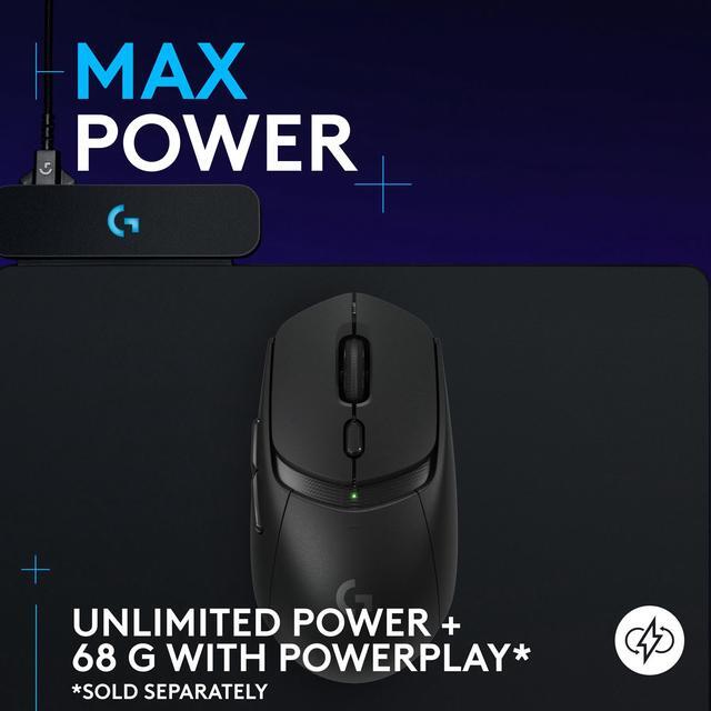 Alt view image 7 of 9 - Logitech G309 LIGHTSPEED Wireless Gaming Mouse, Lightweight, LIGHTFORCE Hybrid Switches, HERO 25K Sensor, 300+ Hour Battery Life With AA Battery, 6 Programmable Buttons, PC & Mac - Black