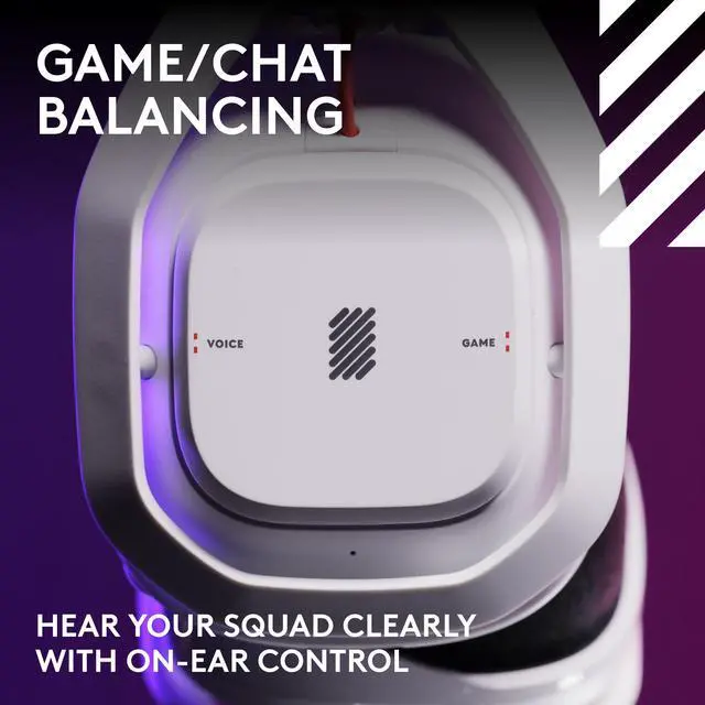 Alt view image 11 of 11 - Logitech A50 Circumaural Wireless Gaming Headset w/ Mic - White