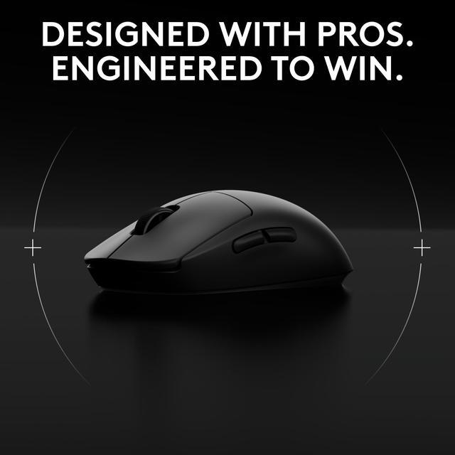 Alt view image 2 of 8 - Logitech G PRO 2 LIGHTSPEED Wireless Gaming Mouse, Right- or Left-Handed Mouse with up to 4 Customizable and Switchable Magnetic Side Buttons, 44K DPI Sensor, USB-C Charging, for PC/Mac