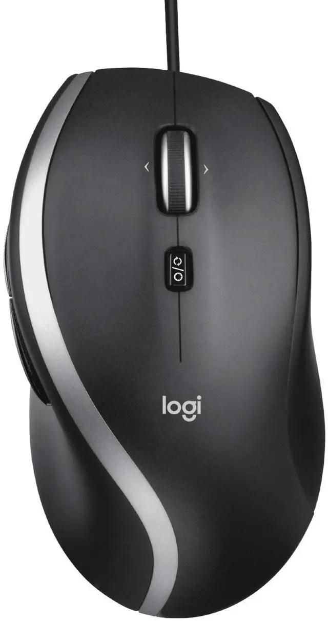 Main image of Logitech - M500s Advanced Wired Optical Mouse with Hyper-fast Scrolling & Tilt - Wired - Black 910-007476