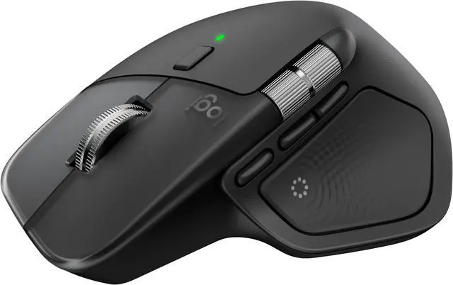 Main image of Logitech MX Master 4 - Wireless Bluetooth Mouse with Ultra-fast Scrolling, Ergo, haptic feedback, Customize vibration intensity - Black