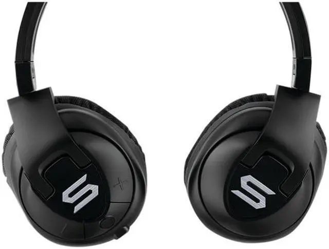 Alt view image 3 of 5 - Soul Electronics X-TRA Black 81970480 X-TRA Bluetooth Over-Ear Sport Headphones