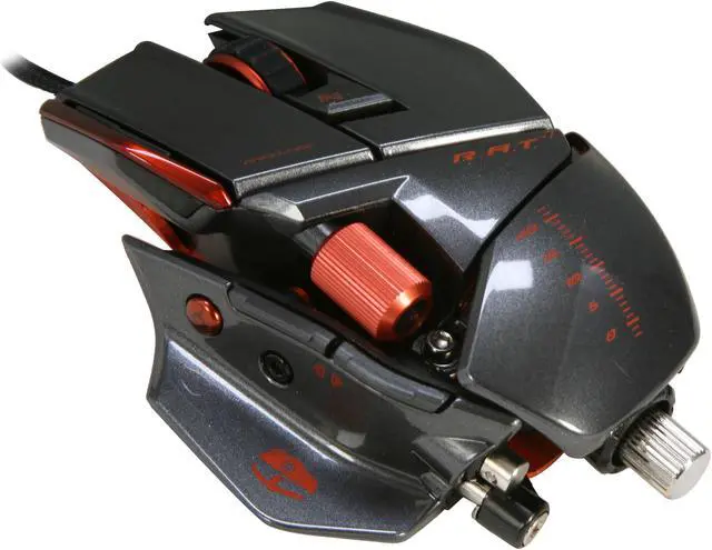 Main image of Cyborg R.A.T.7 Infection CCB437080020/04/1 1 x Wheel USB Wired Laser Mouse