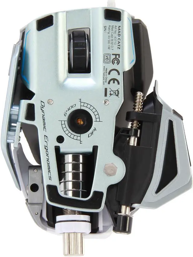 Alt view image 4 of 6 - Mad Catz M.M.O.7 Gaming Mouse for PC and Mac