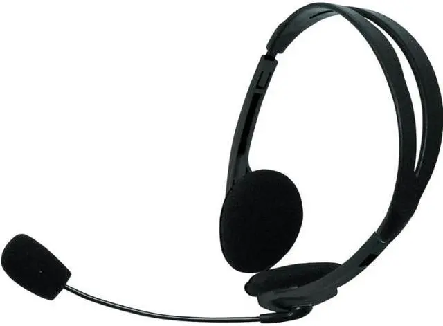 Alt view image 2 of 2 - inland 87070 3.5mm Connector Light weight Headset w/volme control