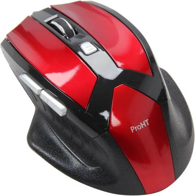 Main image of inland 07241 Red 6 Buttons 1 x Wheel USB 2.0 Wired Optical Gaming Mouse