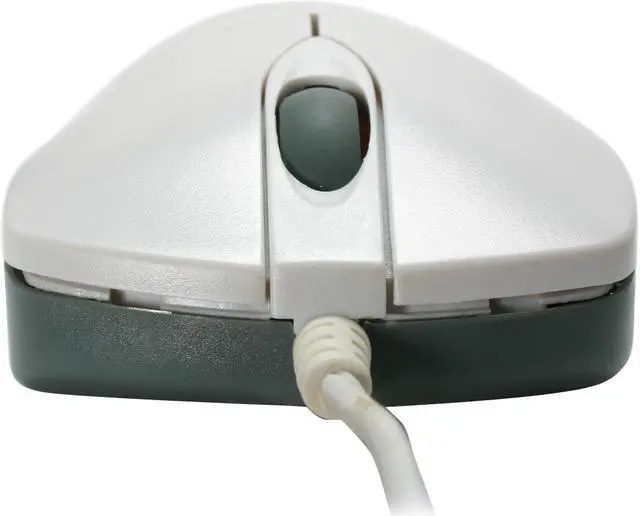 Alt view image 2 of 7 - inland 07236 Silver 3 Buttons 1 x Wheel PS/2 Wired Optical Mouse