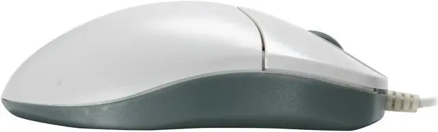 Alt view image 3 of 7 - inland 07236 Silver 3 Buttons 1 x Wheel PS/2 Wired Optical Mouse