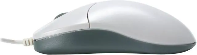 Alt view image 5 of 7 - inland 07236 Silver 3 Buttons 1 x Wheel PS/2 Wired Optical Mouse