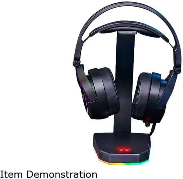 Alt view image 5 of 5 - Thermaltake E1 RGB Gaming Headset Stand
