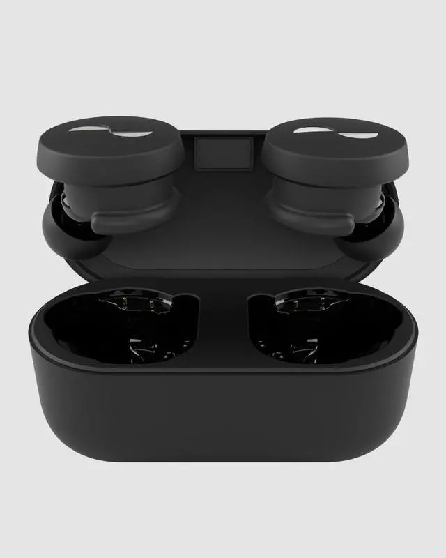 Alt view image 3 of 6 - Nura - NuraTrue T00B Wireless In-Ear Active Noise Cancellation Bluetooth 5.0 Headphones - Black