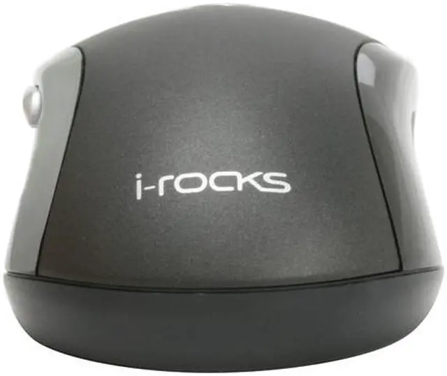 Alt view image 4 of 7 - i-rocks RF-7550A-BK Black 5 Buttons 1 x Wheel RF 2.4 GHz Optical Mouse w/ Travel Pouch