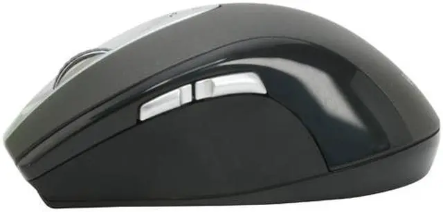 Alt view image 5 of 7 - i-rocks RF-7550A-BK Black 5 Buttons 1 x Wheel RF 2.4 GHz Optical Mouse w/ Travel Pouch