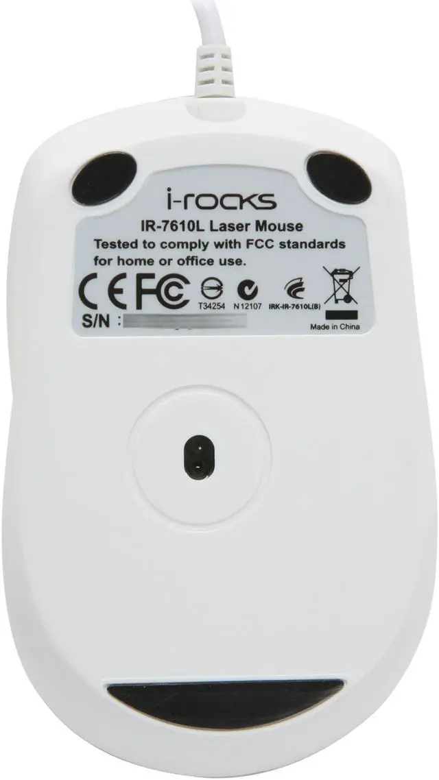 Alt view image 9 of 10 - i-rocks IR-7610L-PK Pink 1 x Wheel USB Wired Laser Diamond Mouse
