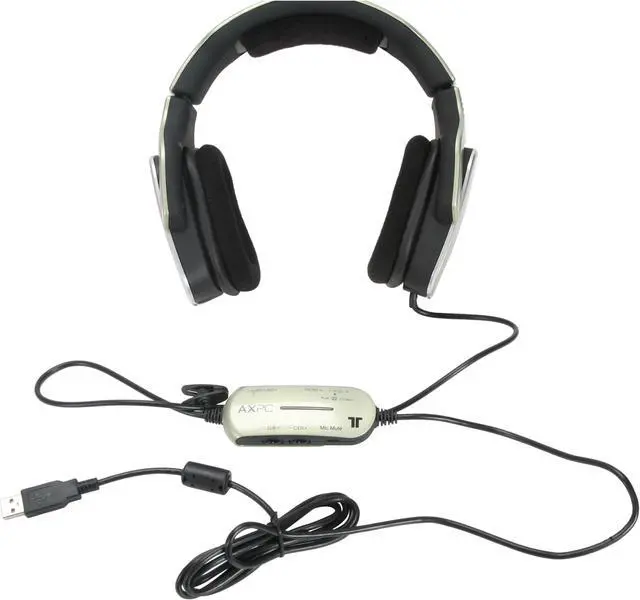 Alt view image 5 of 10 - TRITTON AX PC Pro 5.1 True Surround Sound Headset, 8 Precision Speakers, Designed For PC – USB Input Only