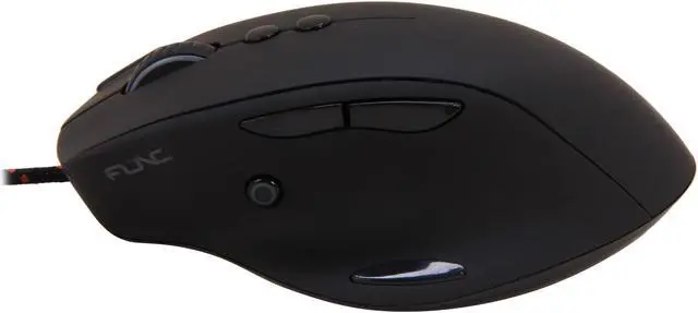 Alt view image 4 of 6 - Func MS 3 Black 5040 dpi Gaming Mouse
