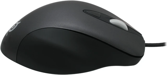 Alt view image 5 of 8 - SteelSeries Ikari Black 5 Buttons 1 x Wheel USB Wired Laser Mouse