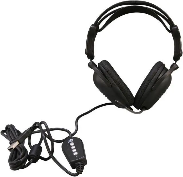 Alt view image 7 of 8 - SteelSeries 3H USB Connector Foldable Lightweight Gaming Headset