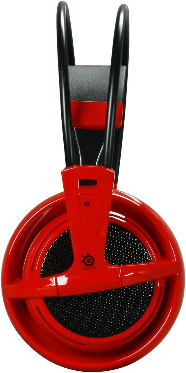 Alt view image 5 of 7 - SteelSeries Siberia V2 3.5mm Connector Circumaural Full-size Headset - Red