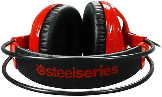 Alt view image 6 of 7 - SteelSeries Siberia V2 3.5mm Connector Circumaural Full-size Headset - Red
