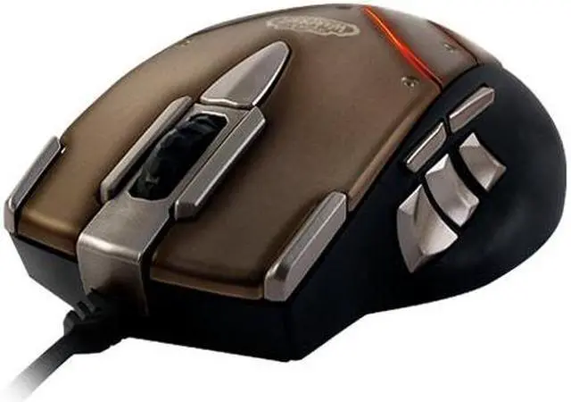 Alt view image 4 of 4 - SteelSeries 62100 Brown 14 Buttons Wired Laser World of Warcraft: Cataclysm MMO Gaming Mouse
