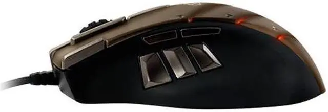 Alt view image 2 of 4 - SteelSeries 62100 Brown 14 Buttons Wired Laser World of Warcraft: Cataclysm MMO Gaming Mouse