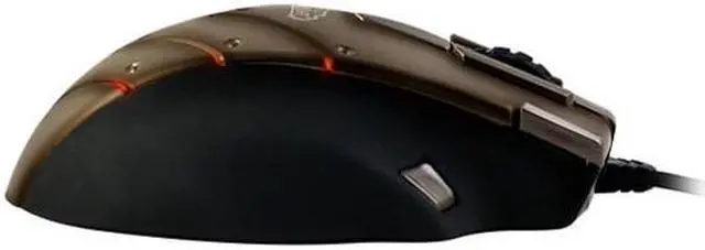 Alt view image 3 of 4 - SteelSeries 62100 Brown 14 Buttons Wired Laser World of Warcraft: Cataclysm MMO Gaming Mouse