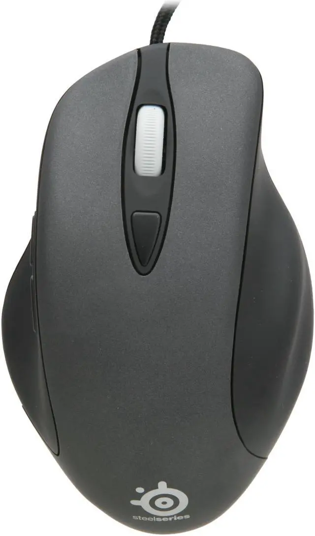 Alt view image 2 of 6 - SteelSeries Ikari Black 5 Buttons 1 x Wheel USB Wired Laser Mouse