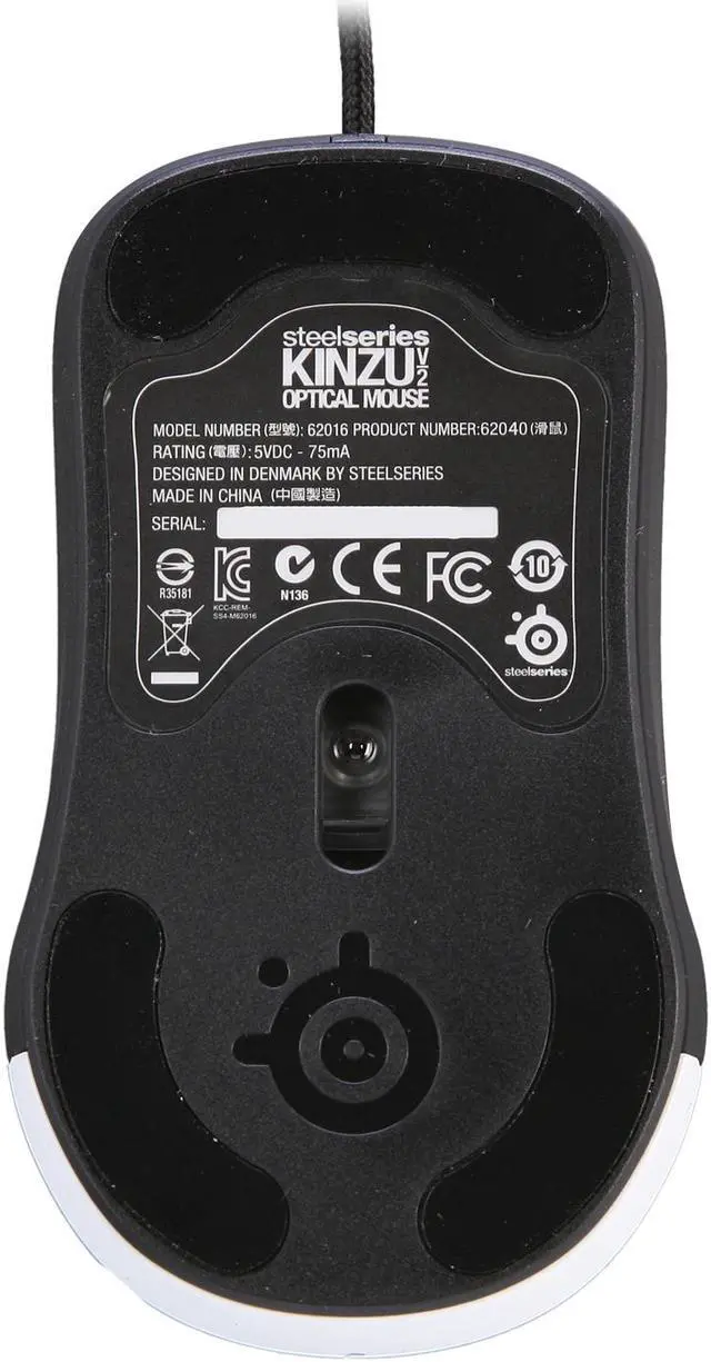 Alt view image 4 of 5 - SteelSeries Kinzu v2 Mouse