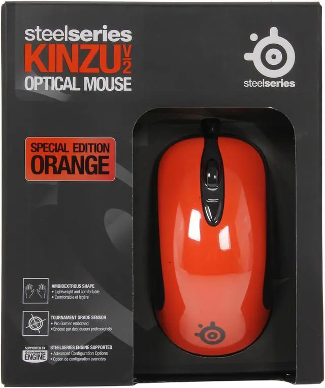 Alt view image 7 of 7 - SteelSeries Kinzu v2 Mouse