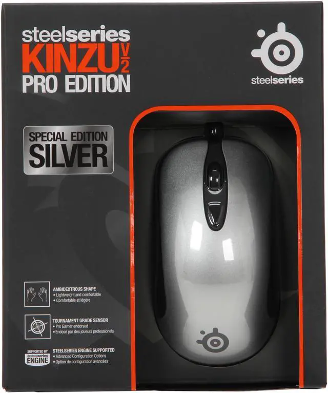 Alt view image 6 of 6 - SteelSeries Kinzu v2 Mouse
