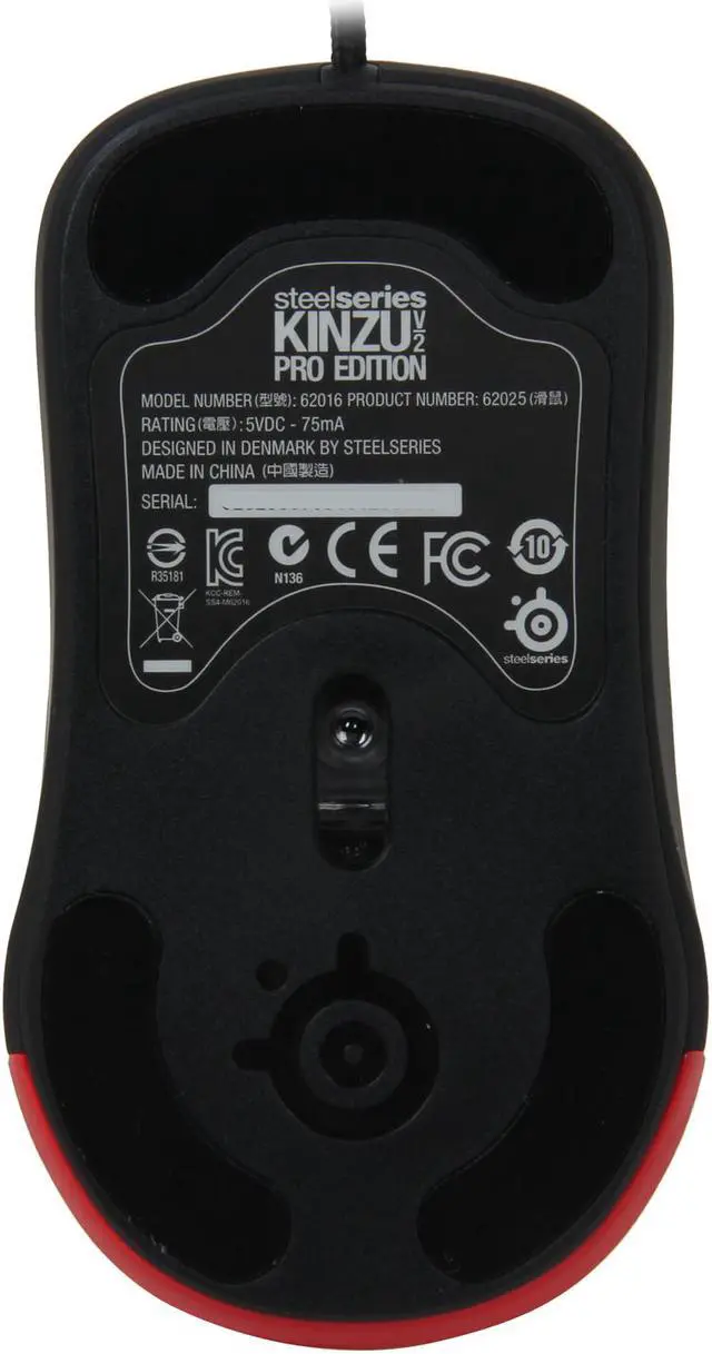 Alt view image 3 of 6 - SteelSeries Kinzu v2 Pro Mouse