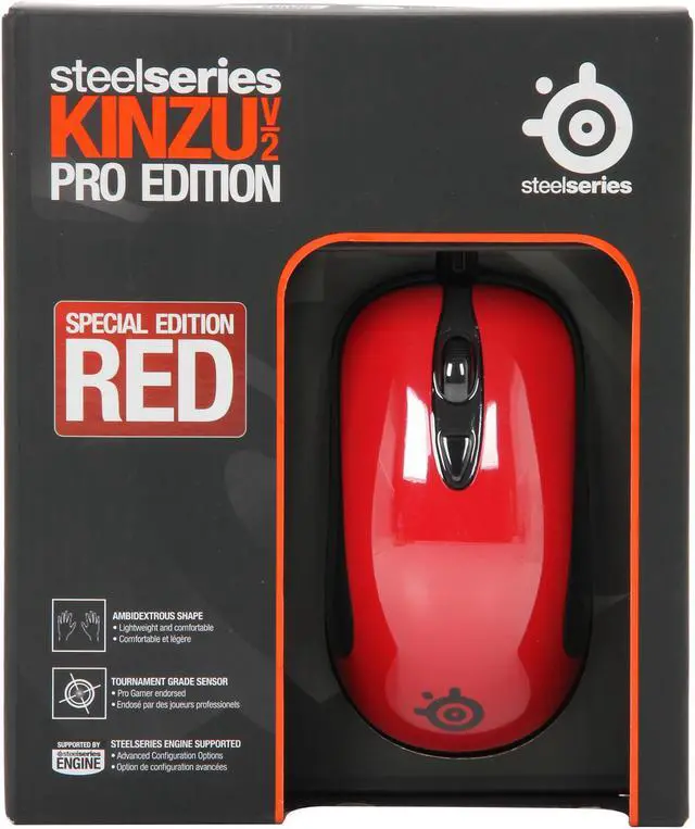 Alt view image 6 of 6 - SteelSeries Kinzu v2 Pro Mouse