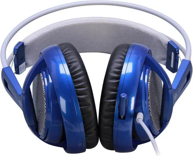 Alt view image 4 of 6 - SteelSeries Siberia V2 3.5mm Connector Circumaural Full-Size Gaming Headset - Blue