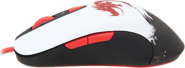 Alt view image 3 of 5 - SteelSeries Guild Wars 2 62156 8 Buttons 1 x Wheel USB Wired Laser Gaming Mouse