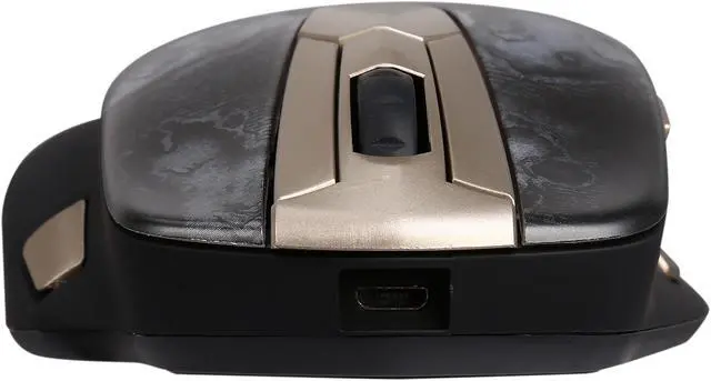 Alt view image 5 of 6 - SteelSeries World of Warcraft Wireless MMO 62220 2-Tone 11 Buttons 1 x Wheel USB RF Wireless Laser Gaming Mouse