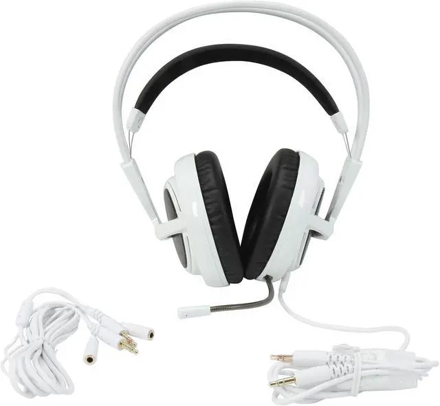 Alt view image 6 of 6 - SteelSeries Siberia v2 3.5mm Connector Circumaural Full-size Headset - White