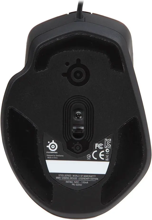 Alt view image 4 of 4 - SteelSeries World of Warcraft MMO Legendary Edition 62050 Black 11 Buttons 1 x Wheel USB Wired Optical Gaming Mouse