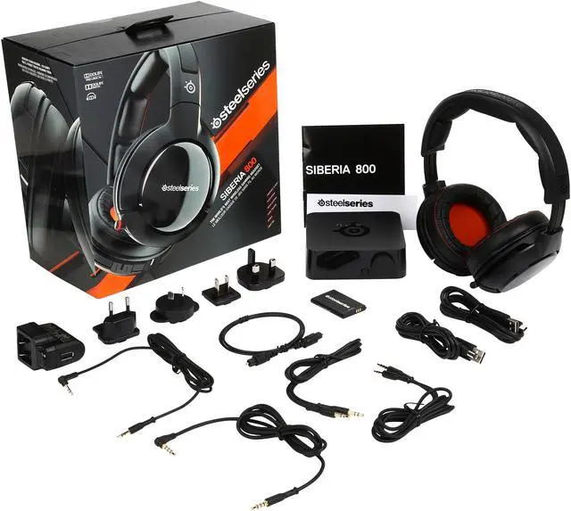 Alt view image 12 of 11 - SteelSeries Siberia 800 Wireless Gaming Headset