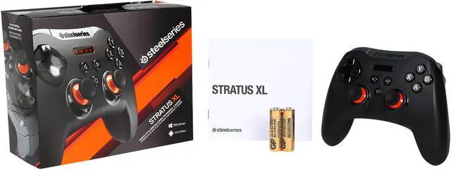 Alt view image 8 of 8 - SteelSeries Stratus XL, Bluetooth Wireless Gaming Controller for Windows, Android, Samsung Gear VR, HTC Vive, and Oculus