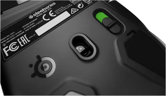 Alt view image 6 of 11 - SteelSeries Rival 500 MOBA/MMO Gaming Mouse, 15 buttons, Tactile Alerts, 16000 CPI, Multicolor