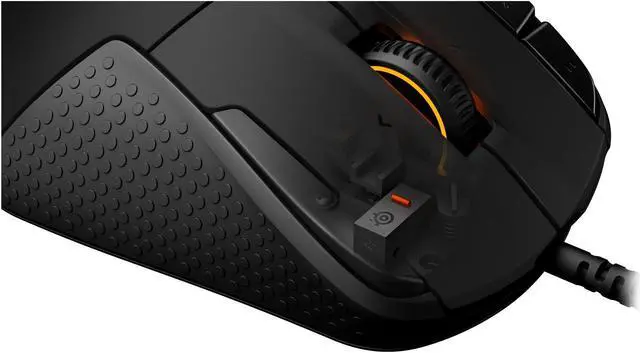 Alt view image 8 of 11 - SteelSeries Rival 500 MOBA/MMO Gaming Mouse, 15 buttons, Tactile Alerts, 16000 CPI, Multicolor
