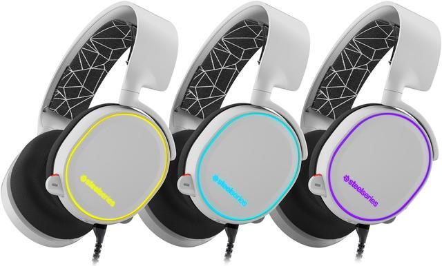 Alt view image 5 of 7 - Steelseries Arctis 5 Headset – White