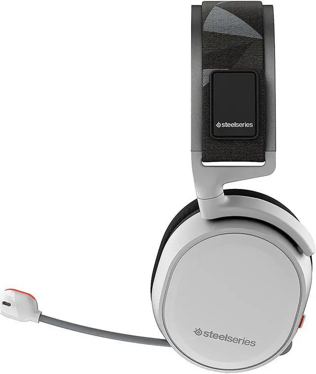 Alt view image 3 of 3 - SteelSeries Arctis 7 Wireless Gaming Headset with DTS Headphone:X 7.1 Surround for PC, PlayStation 4, VR, Mac and Wired for Xbox One, Android and iOS - White