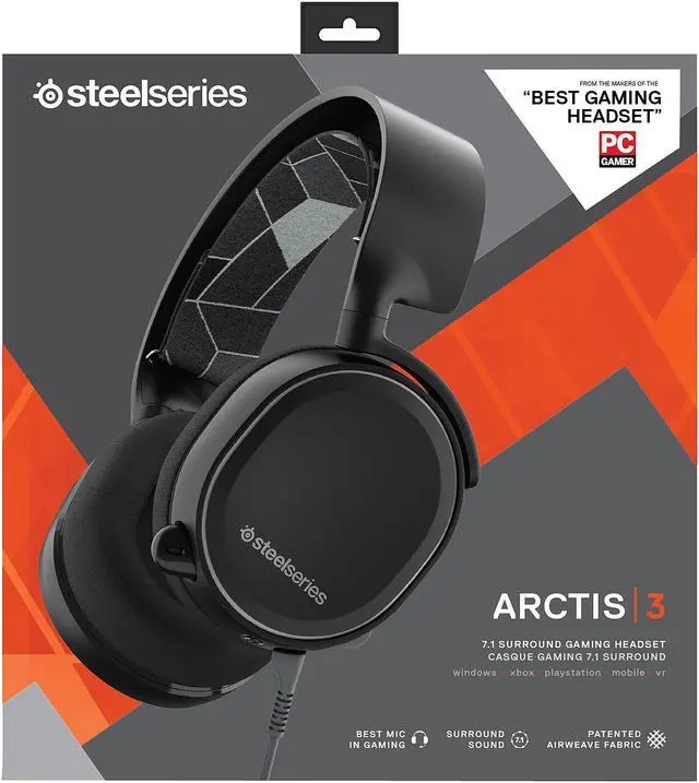 Alt view image 4 of 5 - Steelseries Arctis 3 Headset - Black