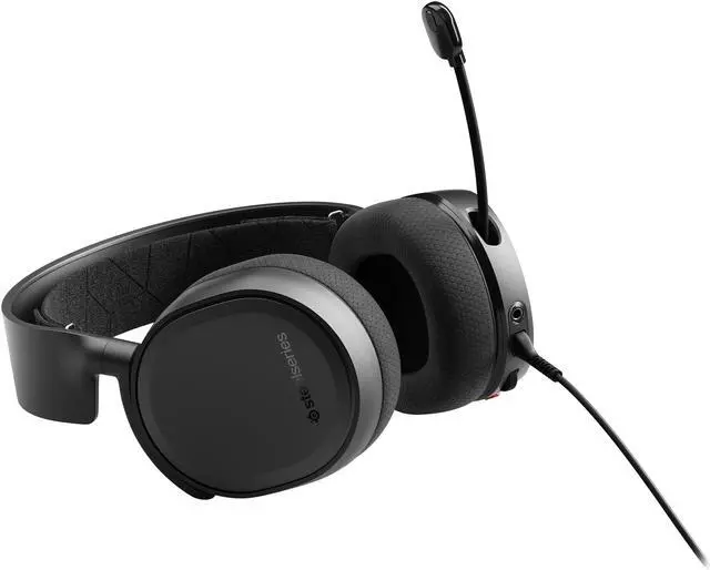 Alt view image 4 of 7 - SteelSeries Arctis 3 - All-Platform Gaming Headset - for PC, PlayStation 5, Xbox One, Nintendo Switch - Black