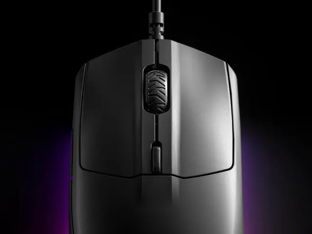 Alt view image 4 of 6 - SteelSeries Rival 3 Gaming Mouse - 8,500 CPI TrueMove Core Optical Sensor - 6 Programmable Buttons - Split Trigger Buttons - Brilliant Prism RGB Lighting, Ergonomic, Black