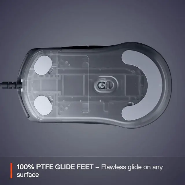 Alt view image 8 of 8 - SteelSeries Rival 3 Gen 2 Gaming Mouse — 8500 DPI TrueMove Core Optical Sensor, 60 Million Click Durability, Low Latency, 77g Lightweight, 100% PTFE Feet, RGB — Black