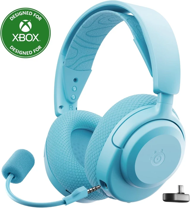 Main image of SteelSeries Arctis Nova 3X Wireless Multi-Platform Gaming Headset - Mobile App Control, 40 HR Battery, Neodymium Magnetic Drivers, 2.4GHz/Bluetooth, Xbox, PS5, PC, Switch, Mobile - Aqua