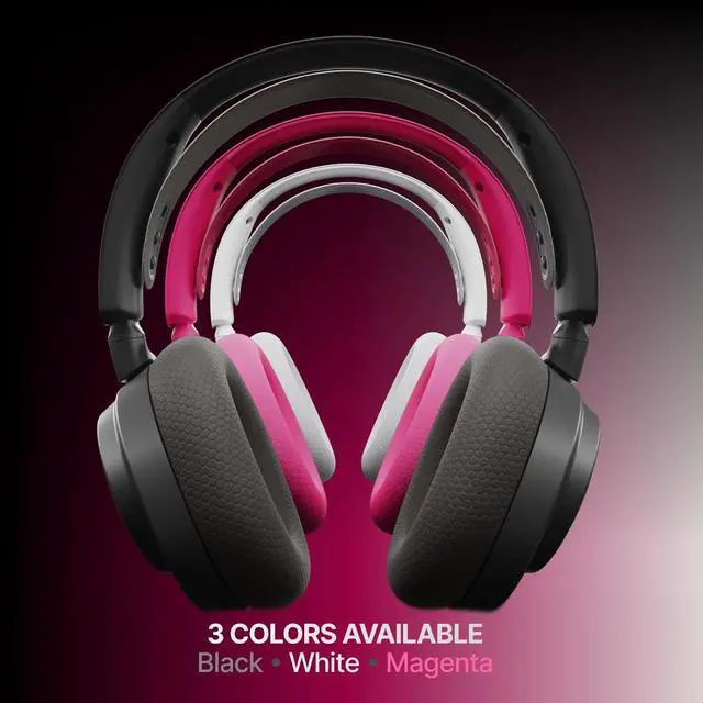 Alt view image 9 of 9 - SteelSeries Arctis Nova 7 Wireless Gen 2 Gaming Headset - Real-Time App Control, 50+ HR Play, Neodymium Drivers, Mix 2.4GHz/Bluetooth, PC, PS5, PS4, Switch 1/2, Mobile - Black